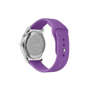 Ремінець для годинника Universal Silicone Classic 22mm 2. Purple