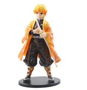 Фігурка Зеніцу Агацума 16 см з аніме Demon Slayer, ПВХ статуетка для дітей та колекції, сувенір для фанатів