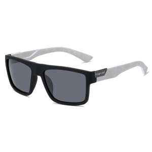Сонцезахисні окуляри SV Black Frame RMM для чоловіків та жінок Чорний із сірими дугами (sv1826)