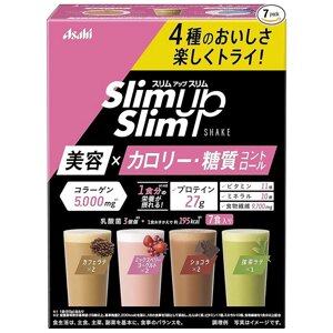 ASAHI Slim Up протеїновий коктейль 420 гр