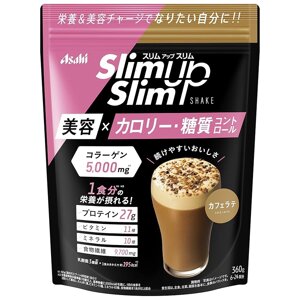 ASAHI Slim Up протеїновий коктейль (латте) 360 гр