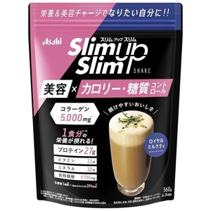 ASAHI Slim Up протеїновий коктейль (молочний чай) 360 гр