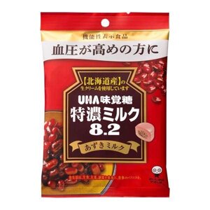 UHA TOKUNO 8.2 Azuki Milk карамель з адзуки проти високого тиску, 93 г