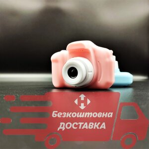 Дитячий цифровий фотоапарат з дисплеєм, повна комплектація, гарна якість фото GM14