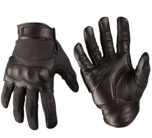 Тактичні рукавички з кевларовими вставками Sturm Mil-Tec Чорні (12504202)
