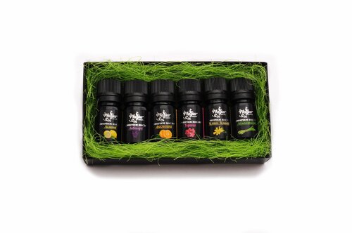 Подарунковий набір ефірних олій для волосся, тіла й ароматерапії "Квіткова симфонія"6 x oil/5 ml) 27