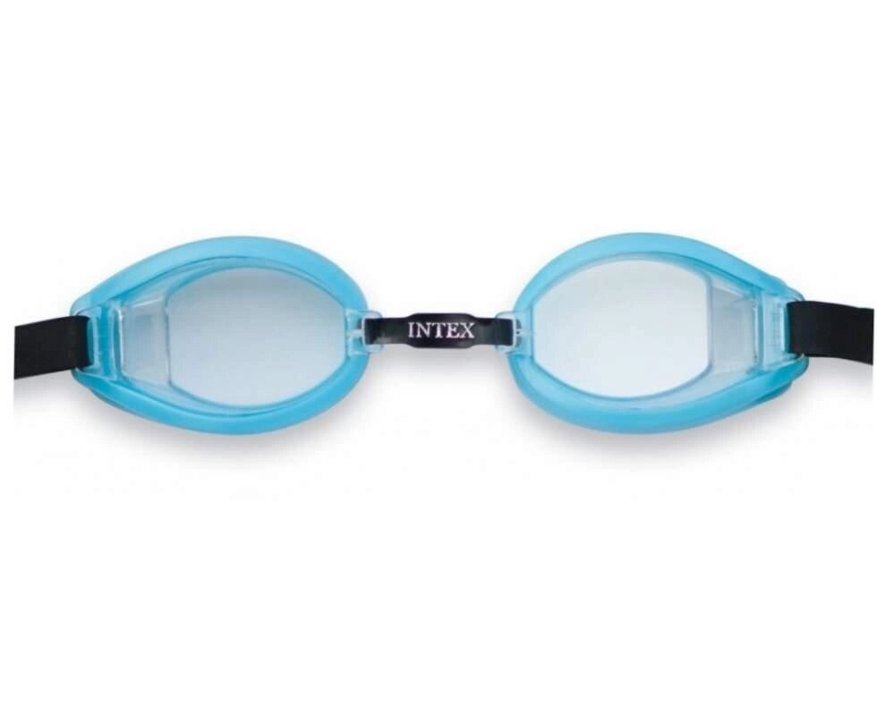 Дитячі Окуляри Для Плавання, Блакитний Колір, 3-8 Років, Регульований Ремінець (Продаж ОПТОМ) від компанії Кілометр - фото 1