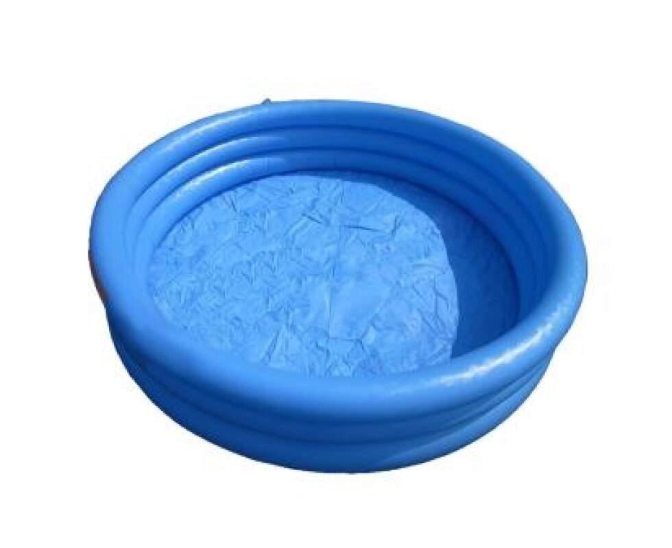 Дитячий Надувний Басейн Круглої Форми, Синій Колір, Діаметр 168 см, Висота 41 см від компанії Кілометр - фото 1