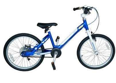 Дитячий Велосипед Mars – 20 Дюймів, Синій Колір, Алюмінієва Рама, Передні та Задні Гальма від компанії Кілометр - фото 1