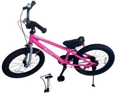 Дитячий Велосипед Royal Baby EZ Freestyle Рожевий Колір - Сталева Рама, 14 Дюймів від компанії Кілометр - фото 1