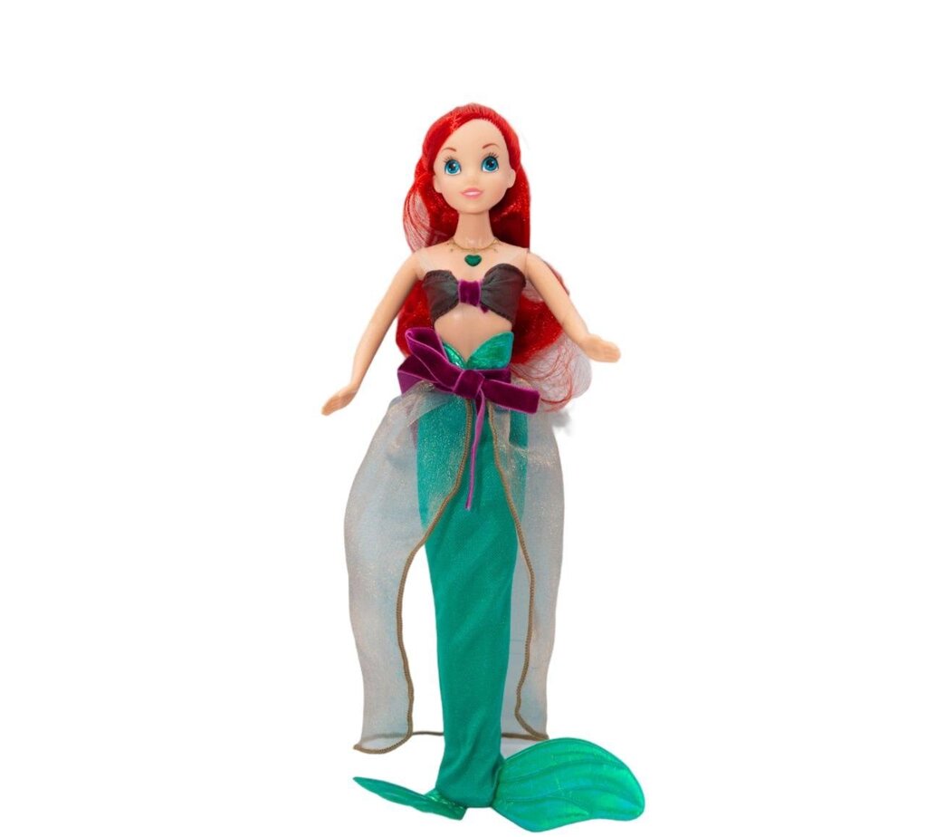 Лялька Принцеса Дісней Аріель Музична із Браслетом на Руку || Персонажі з мультфільмів від компанії Кілометр - фото 1