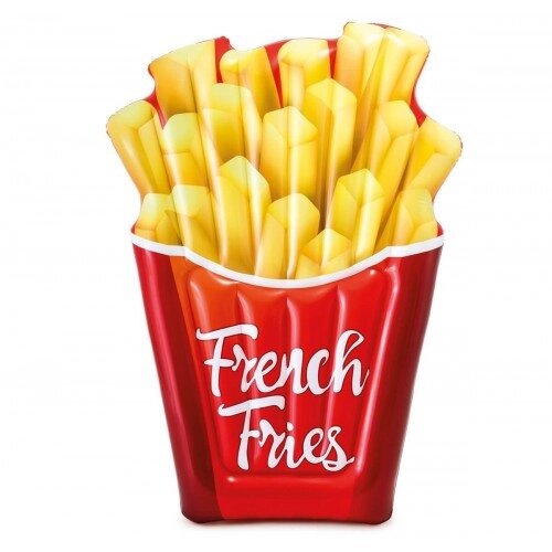 Надувний матрац Intex 58775 Картопля Фрі || Intex та BestWay від компанії Кілометр - фото 1