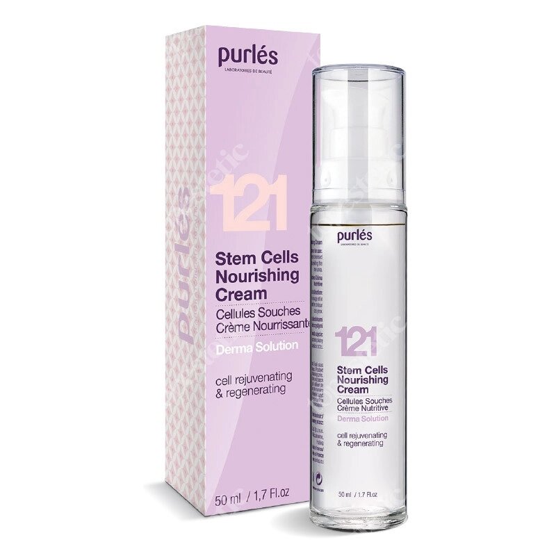 Омолоджуючий Крем Для Обличчя З Рослинними Клітками Purles 121 Stem Cells Nourishing Cream 50 мл від компанії Кілометр - фото 1