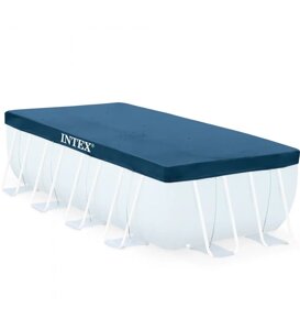 Тент Intex 28037 Pool Covers для каркасних прямокутних басейнів 400x200см || Покриття Intex для басейну