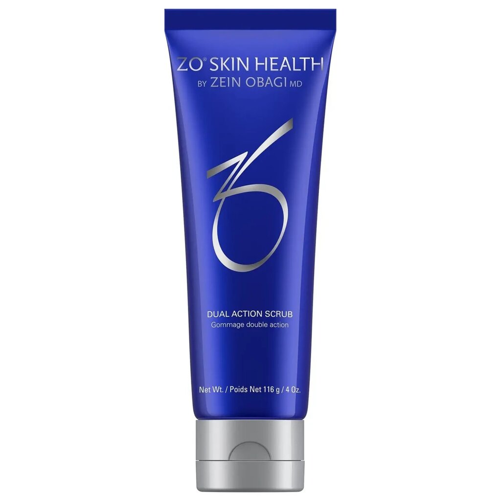 Скраб для нормальної та жирної шкіри схильної до акне ZO Skin Health Dual Action Scrub 116 г від компанії Кілометр - фото 1