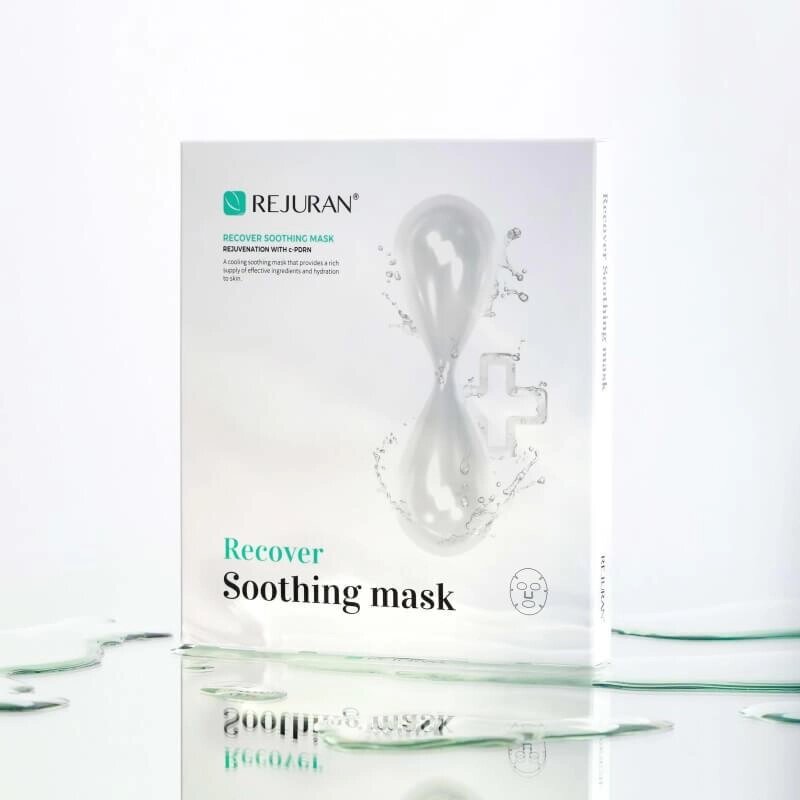 Заспокійлива маска для відновлення шкіри REJURAN Recover Soothing Mask від компанії Кілометр - фото 1