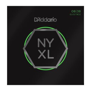 Струни для електрогітари D`addario NYXL0838 EXTRA SUPER LIGHT (08-38)