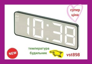 Часи будильник годинник буде дуже настільним від мережі led 898