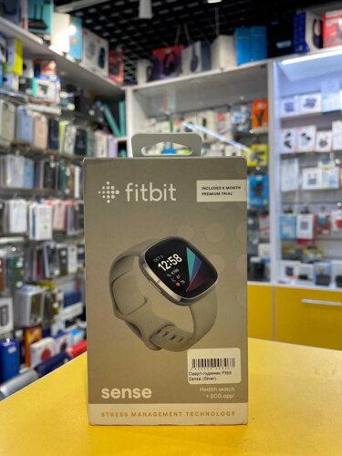 Смарт-годинник Fitbit Sense (Silver)