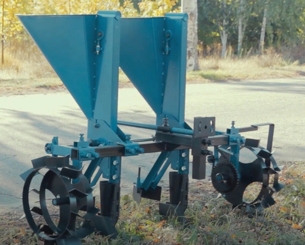 Часникосаджалка 1 рядна ложки 24, 34, від компанії Agrofast - фото 1