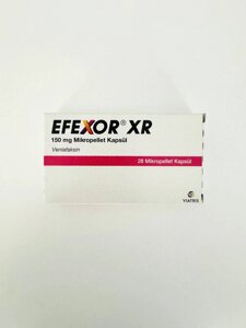 Ефексор Велаксин 150 мг 28 табл