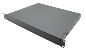 Корпус металевий MiBox Rack 1U, модель MB-1370vS (Ш483(432) Г372 В44) чорний
