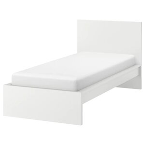 Каркас ліжка ІКЕА MALM 90х200 см Білий (00249487)