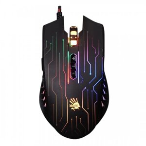 Ігрова миша A4Tech Q81 Neon XGlide Black