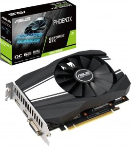Відеокарта GeForce GTX 1660 Super 6Gb GDDR6 Asus Phoenix OC (PH-GTX1660S-O6G) Refurbished