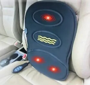 Масажна накидка 3 Режиму для автомобіля та офісу з прогріванням Robotic Cushion Massage HL-802