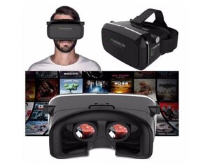 Окуляри віртуальної реальності 3D з джойстиком та пультом VR BOX, що працюють на системах Android та IOS