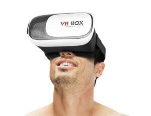 Окуляри віртуальної реальності VR BOX 2.0 з пультом, 3D віртуальні шоломи на системах Android і IOS