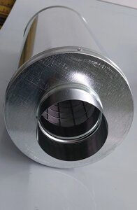 Шумоглушник для круглих каналів ШК ф200 довжина 600 мм