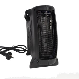 Тепловентилятор стоячий і лежачий з термостатом Volteno 2000 Вт Black VO2448