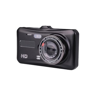 Відеореєстратор автомобільний акумуляторний нічного бачення 2 камери ІЧ датчик microSD Gcенсор А10