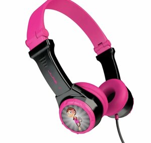 JLab JBuddies Складані дитячі чорні/рожеві навушники