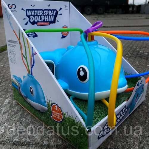 Новий Іграшка фонтан дельфін Розпилювач води