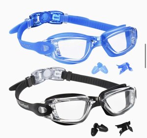 Окуляри для плавання EverSport Набір із 2 окулярів для плавання із захистом від запотівання для дорослих чоловіків