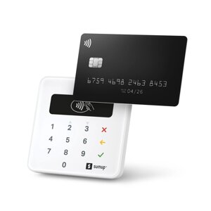 Термінал мобільних карт SumUp Air для безконтактних платежів за допомогою кредитних і дебетових карток
