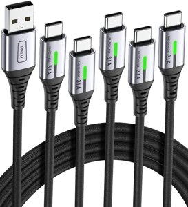 Зарядний кабель INIU USB C 3.1A