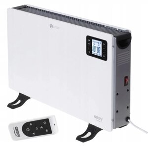 Конвектор електричний Camry CR 7739 LCD White обігрівач підлоги на 2 кВт для будинку дачі та офісу с