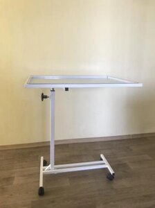 Столик хірургічний медичний АТОН СТ-ХВ-Н (зі збільшеною стільницею) для приладів, устаткування або матеріалів