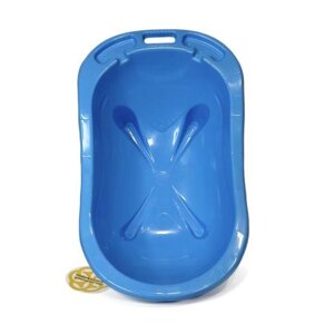 Ванночка з пластику для купання немовлят, блакитний SNMZ