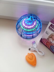 Літальна куля спінер світна FlyNova pro Gyrosphere Іграшка м'яч бумеранг для дитини акумуляторний usb