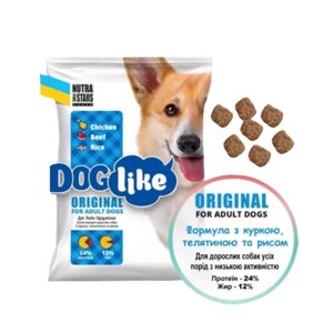 Сухий корм Nutra 5 Stars Dog Like Original для собак куркою та яловичиною 10 кг