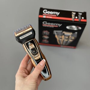 Набір для гоління та стрижки GEEMY GM-595 3в1 (машинка, бритва, трімер)