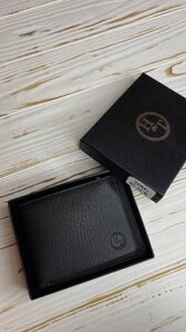 Мінімалістичний чоловічий гаманець H. T., чоловіче шкіряне міні портмоне, компактний чоловічий гаманець зі шкіри