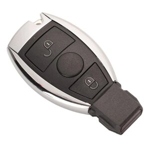 Смарт-ключ на дві кнопки з лезом для Mrcedes-Benz від 2000 року з лого Mercedes