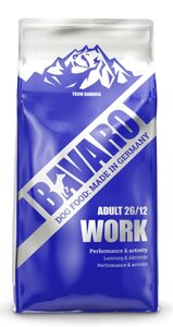 Корм для собак BAVARO Work 26/12 (Баваро Ворк) 18 кг