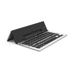Бездротова клавіатура складна VHG F18 Foldable Bluetooth Keyboard, Silver